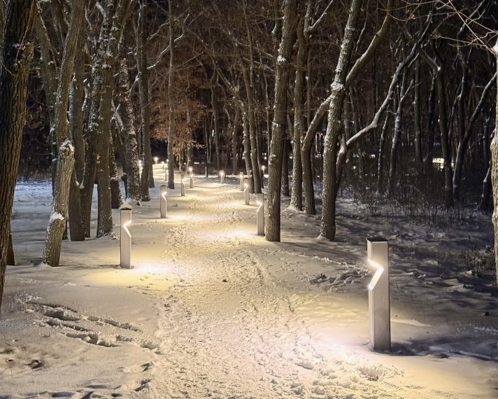 В Нововоронеже завершился четвертый этап благоустройства городского парка «НОВОпарк».