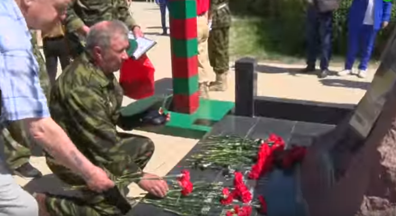 Митинг ко Дню пограничника.