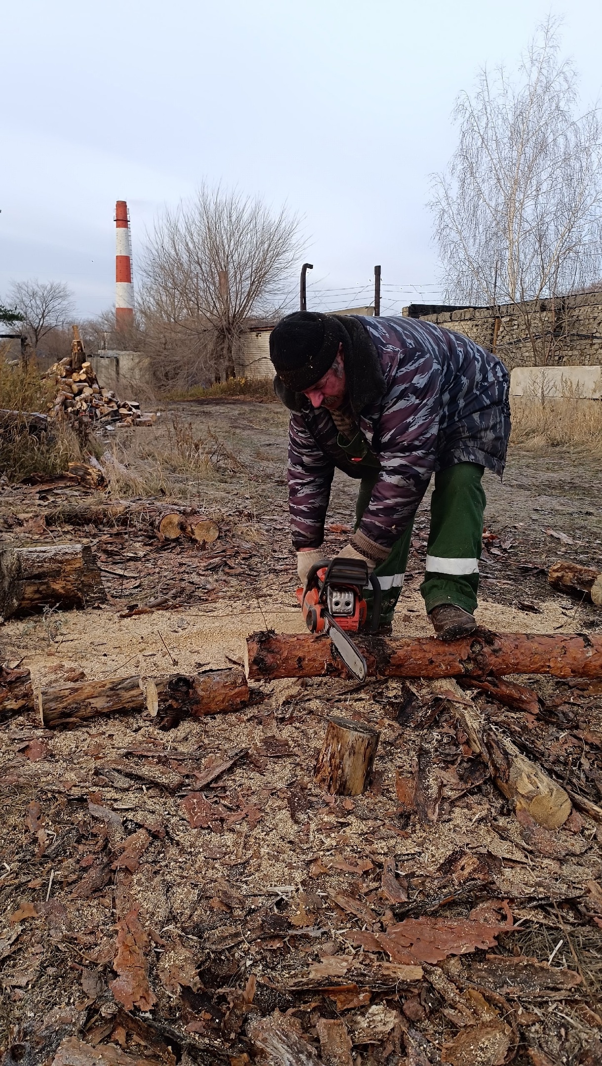 Дрова для семьи участника СВО.