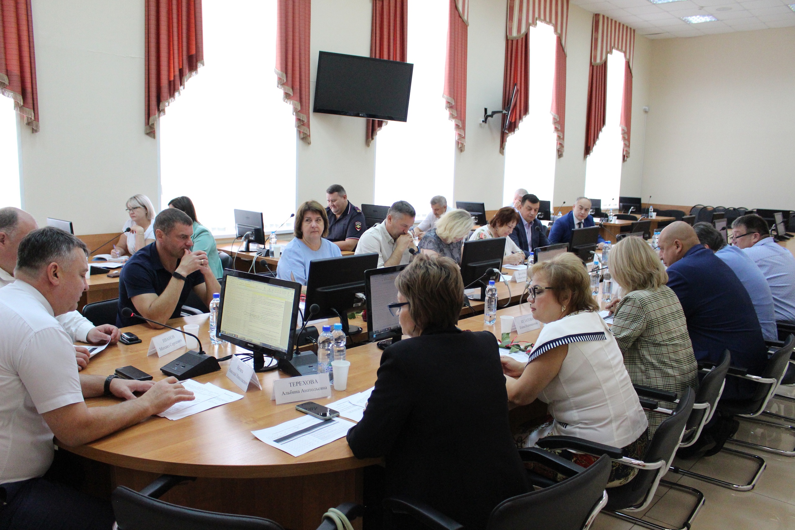 Состоялось очередное заседание Нововоронежской городской Думы.