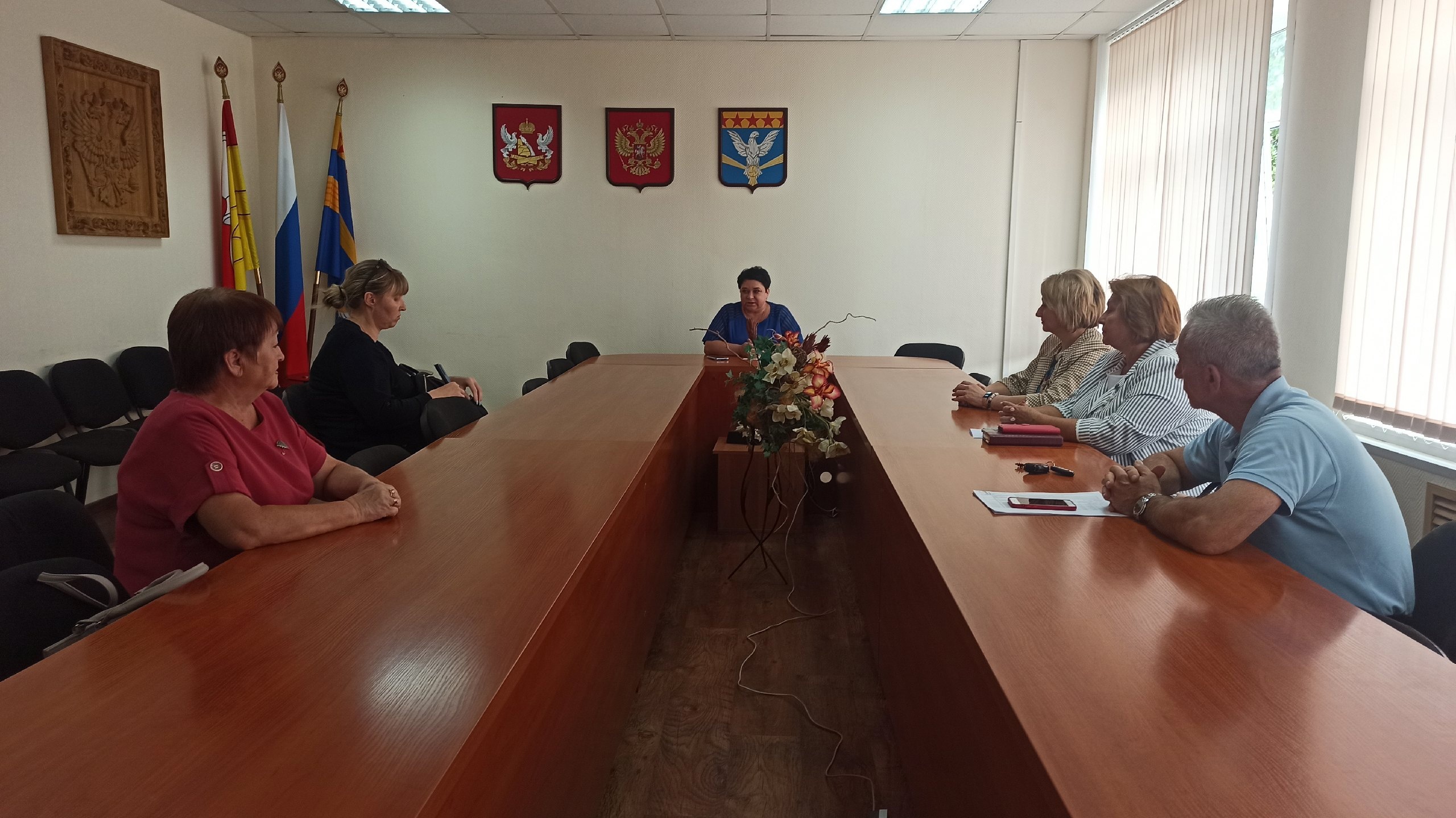 Состоялось заседание Общественного Совета при администрации городского округа город Нововоронеж.